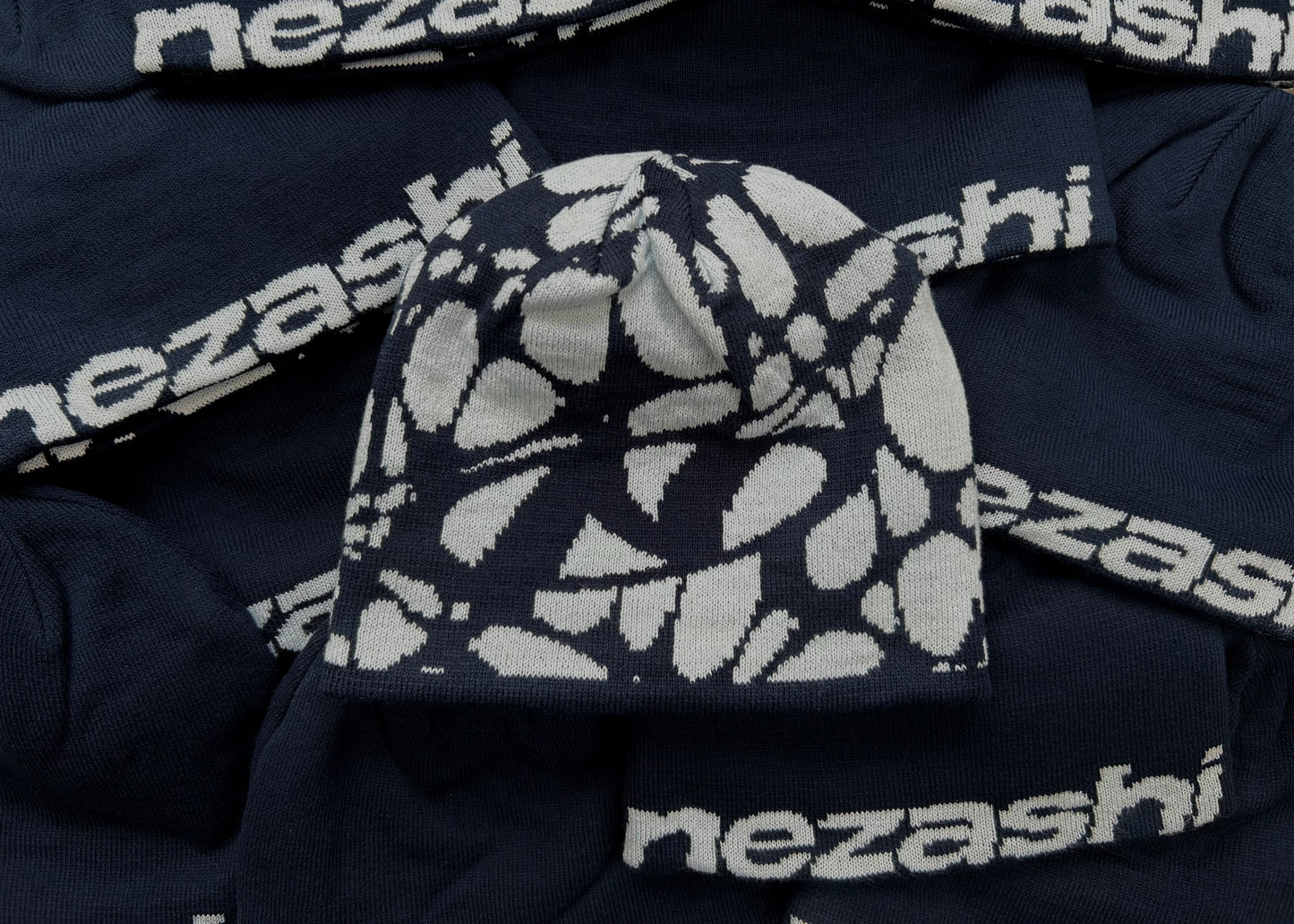 Blue/Light Blue Reversible Beanie