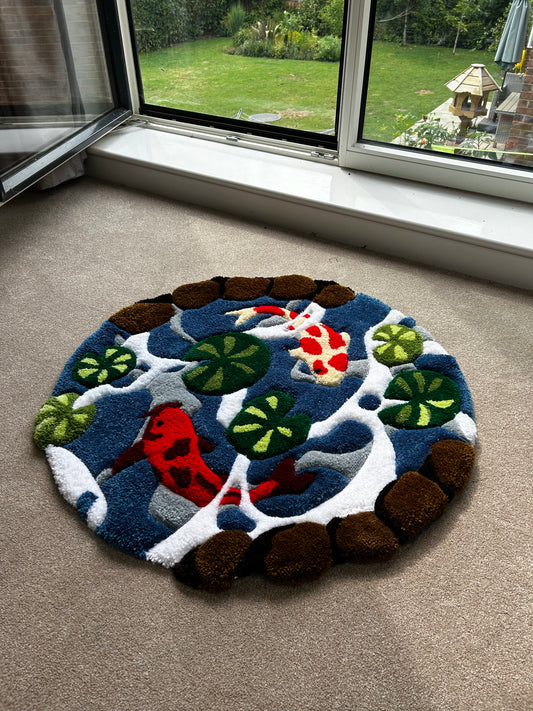 Koi Pond Rug