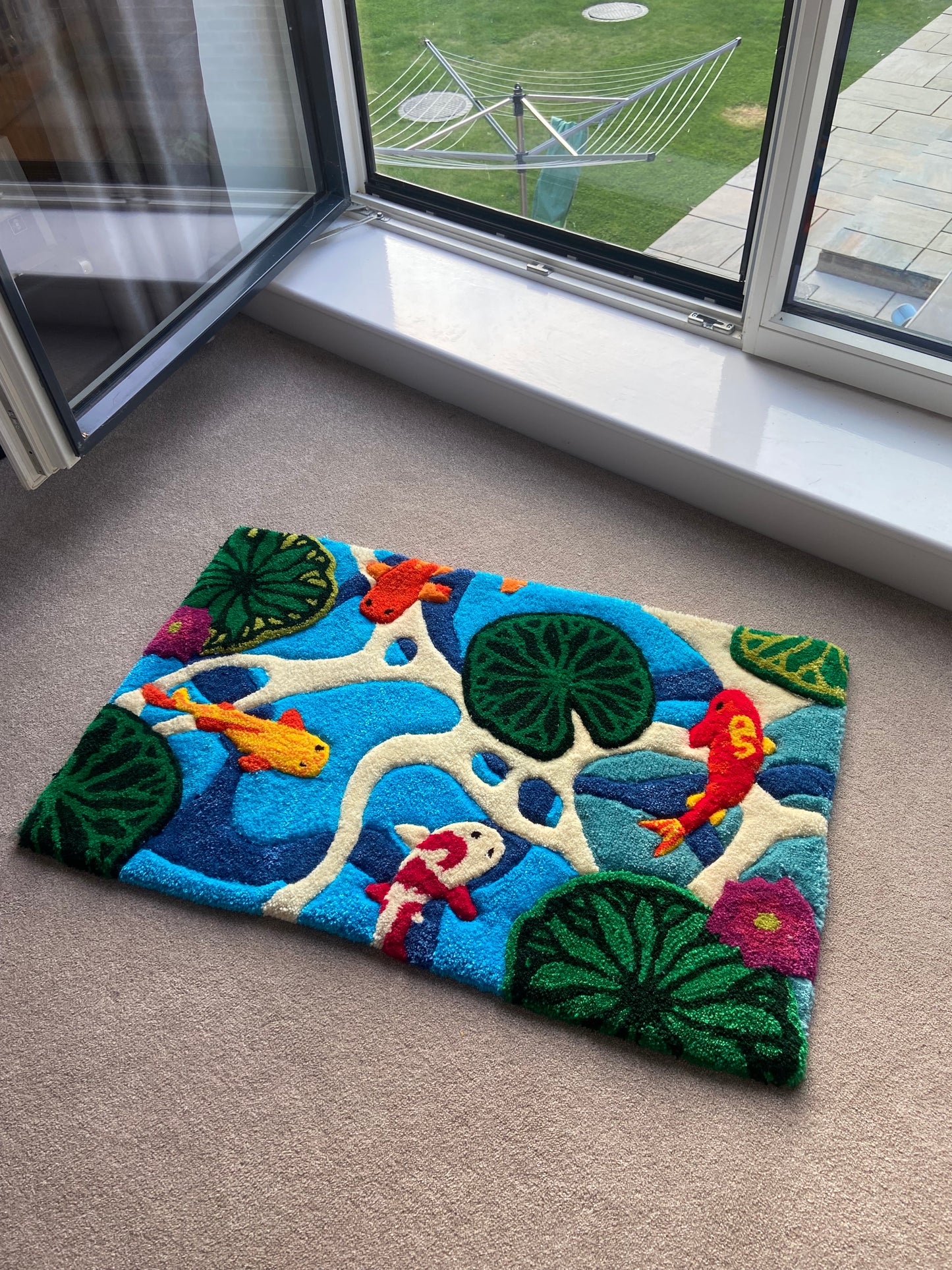 Koi Pond Rug