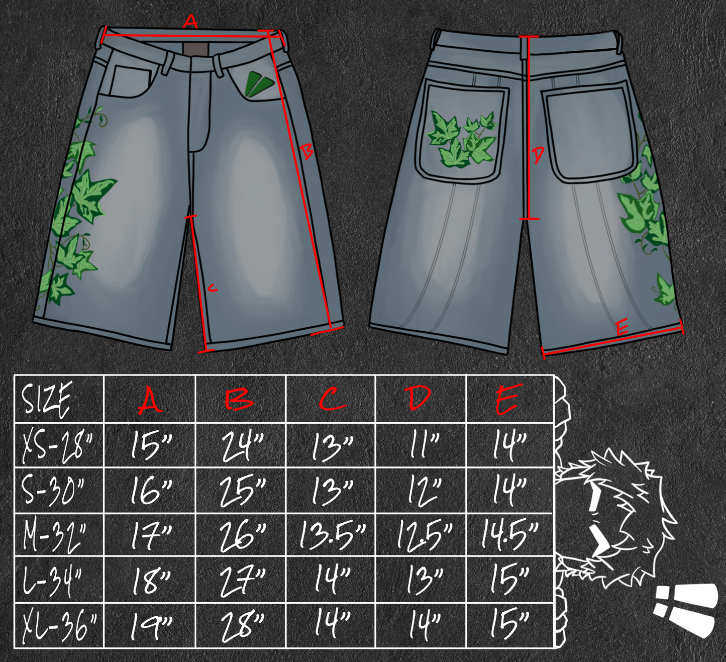 Ivy Jorts
