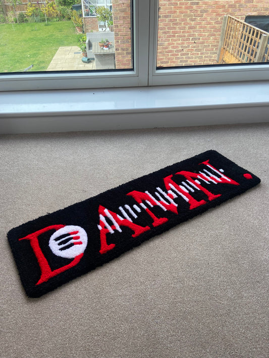 DAMN. Spotify Tag Rug