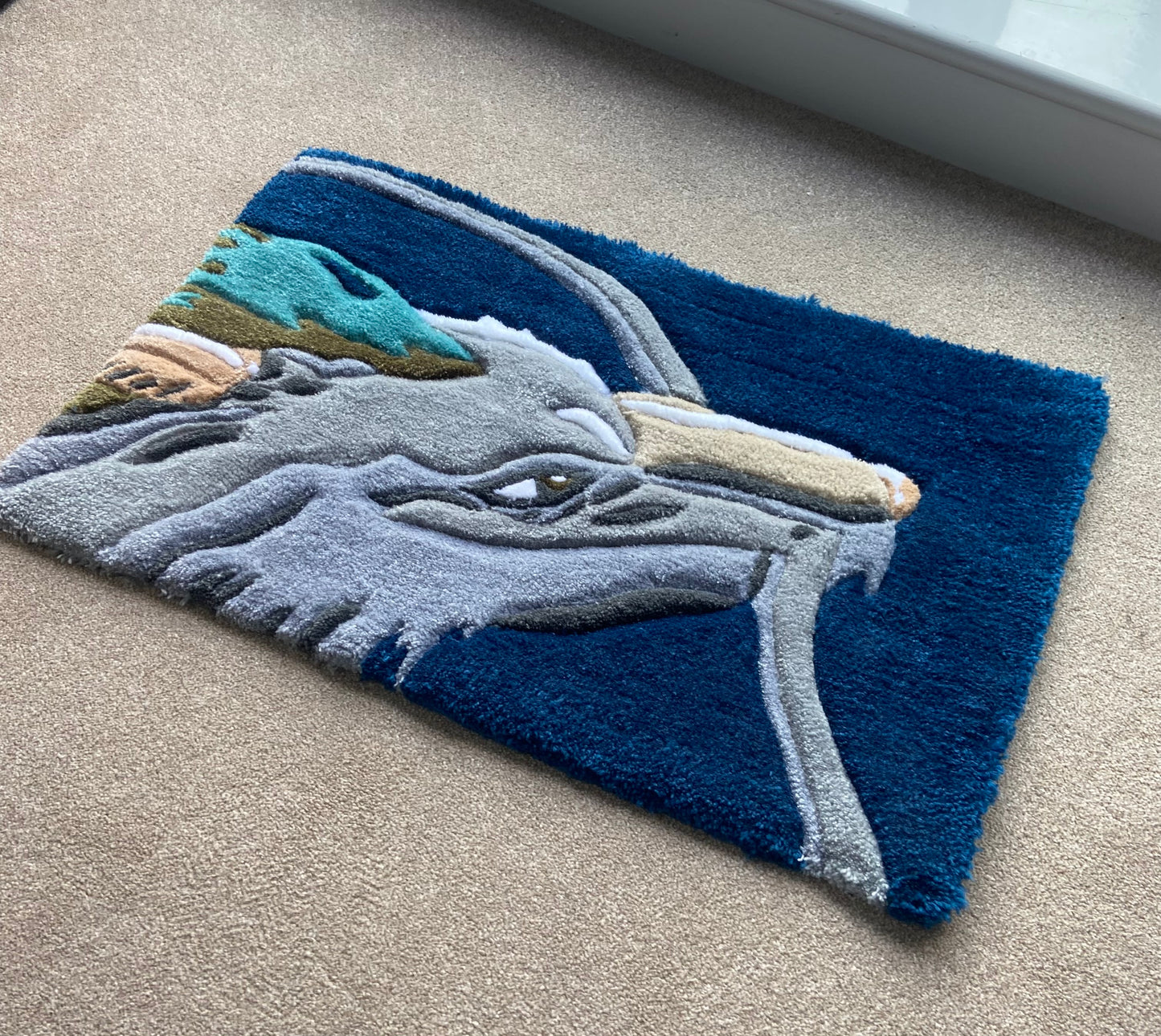 Haku Spirited Away Rug