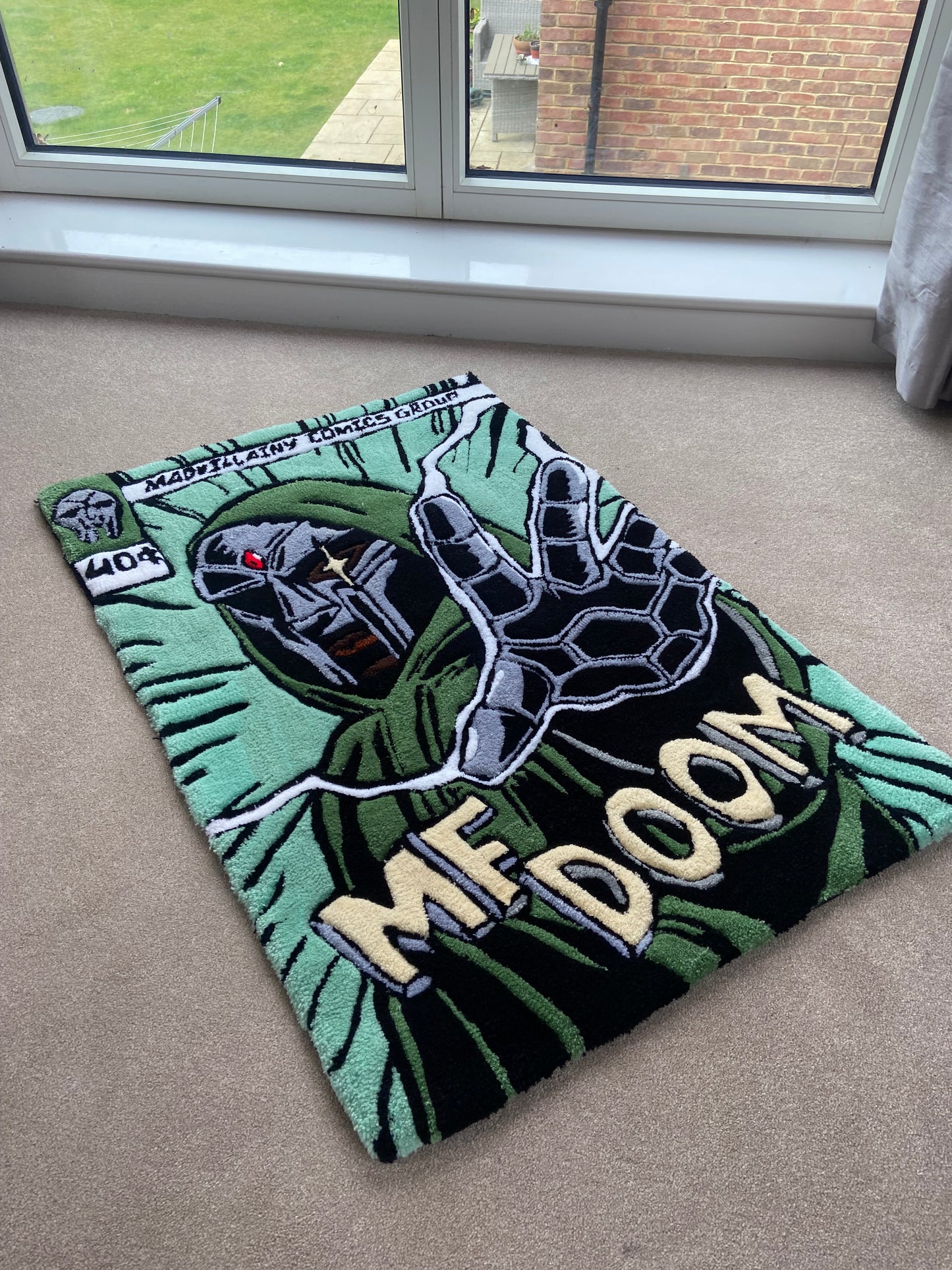 MF DOOM Madvillainy Comic Rug