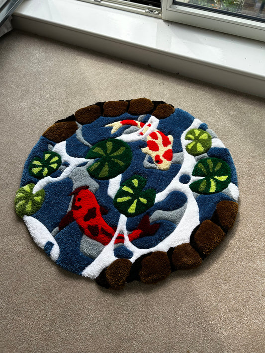 Koi Pond Rug
