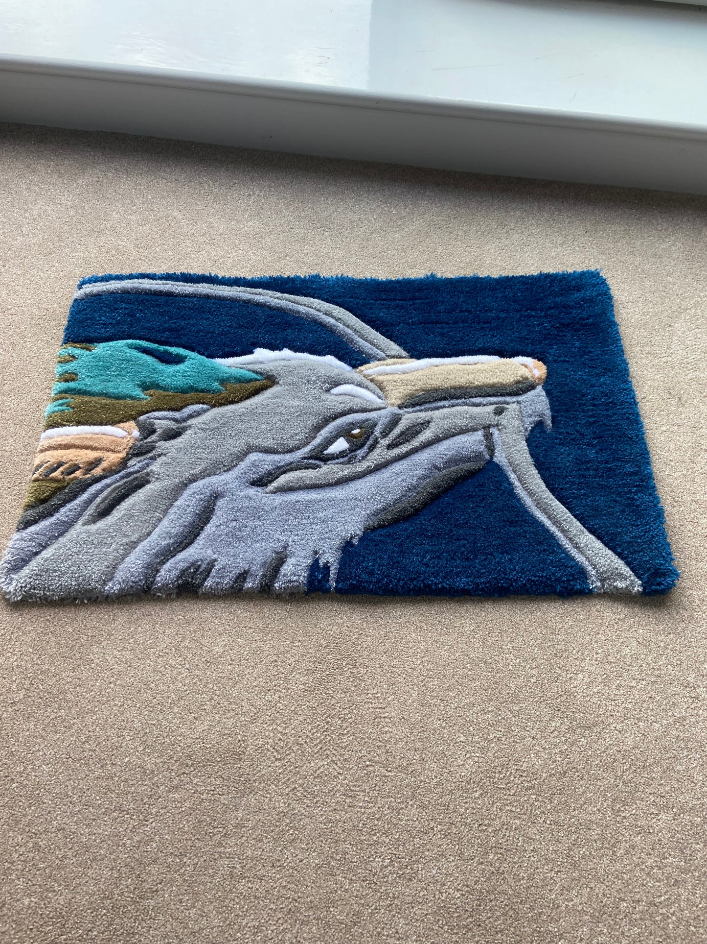 Haku Spirited Away Rug