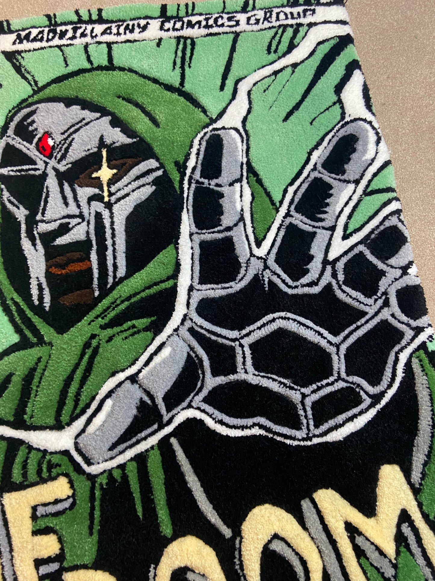 MF DOOM Madvillainy Comic Rug