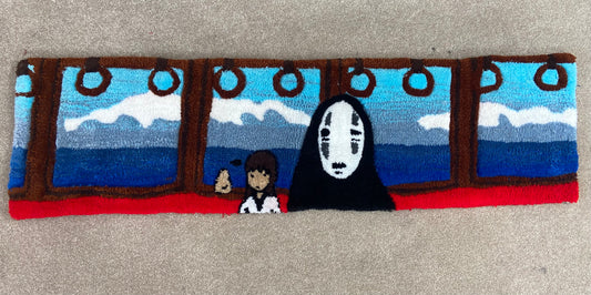 Spirited Away Train Rug