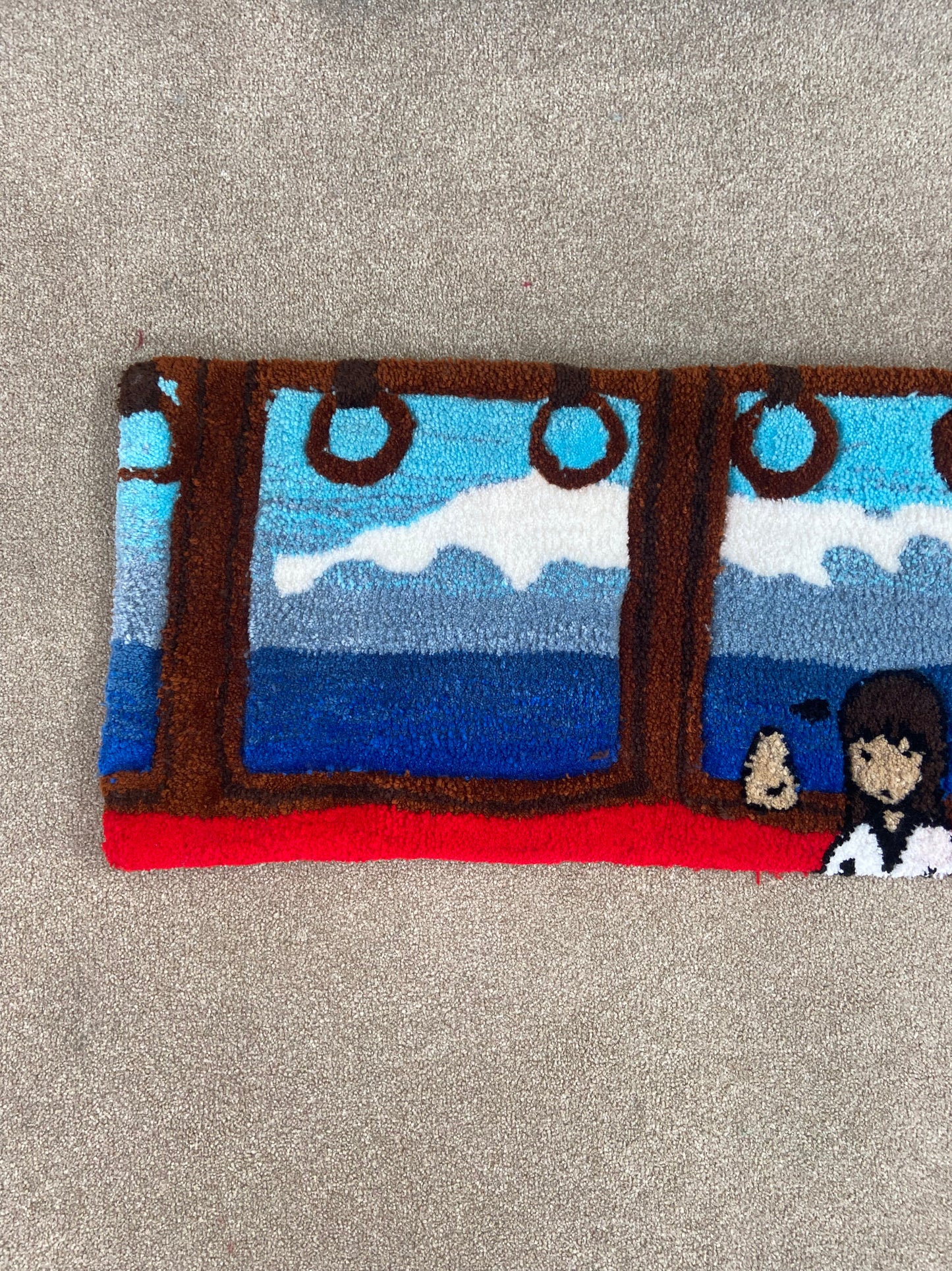 Spirited Away Train Rug