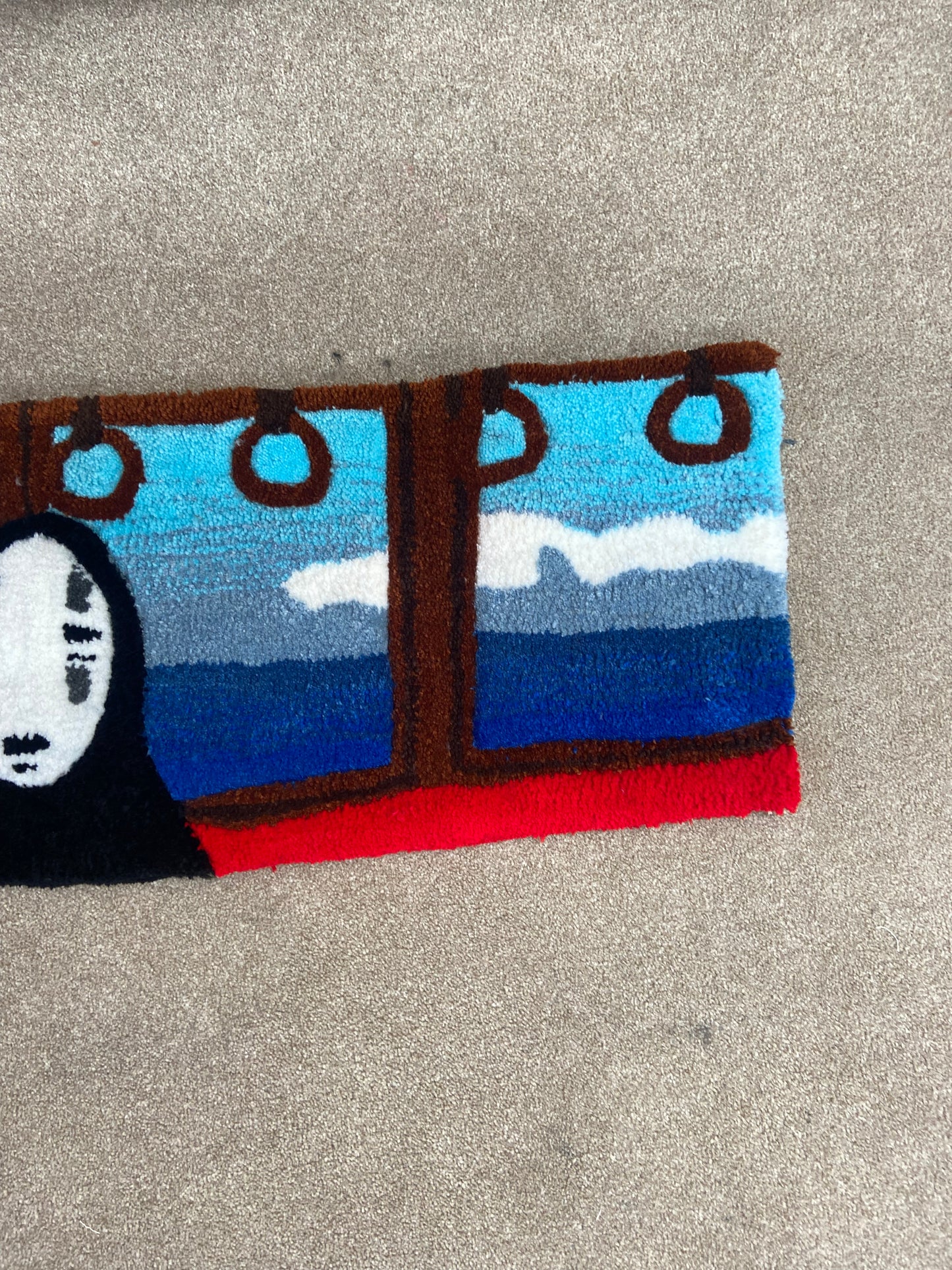 Spirited Away Train Rug