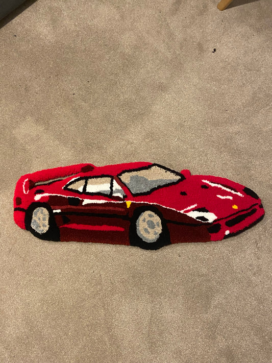 Ferrari F40 rug