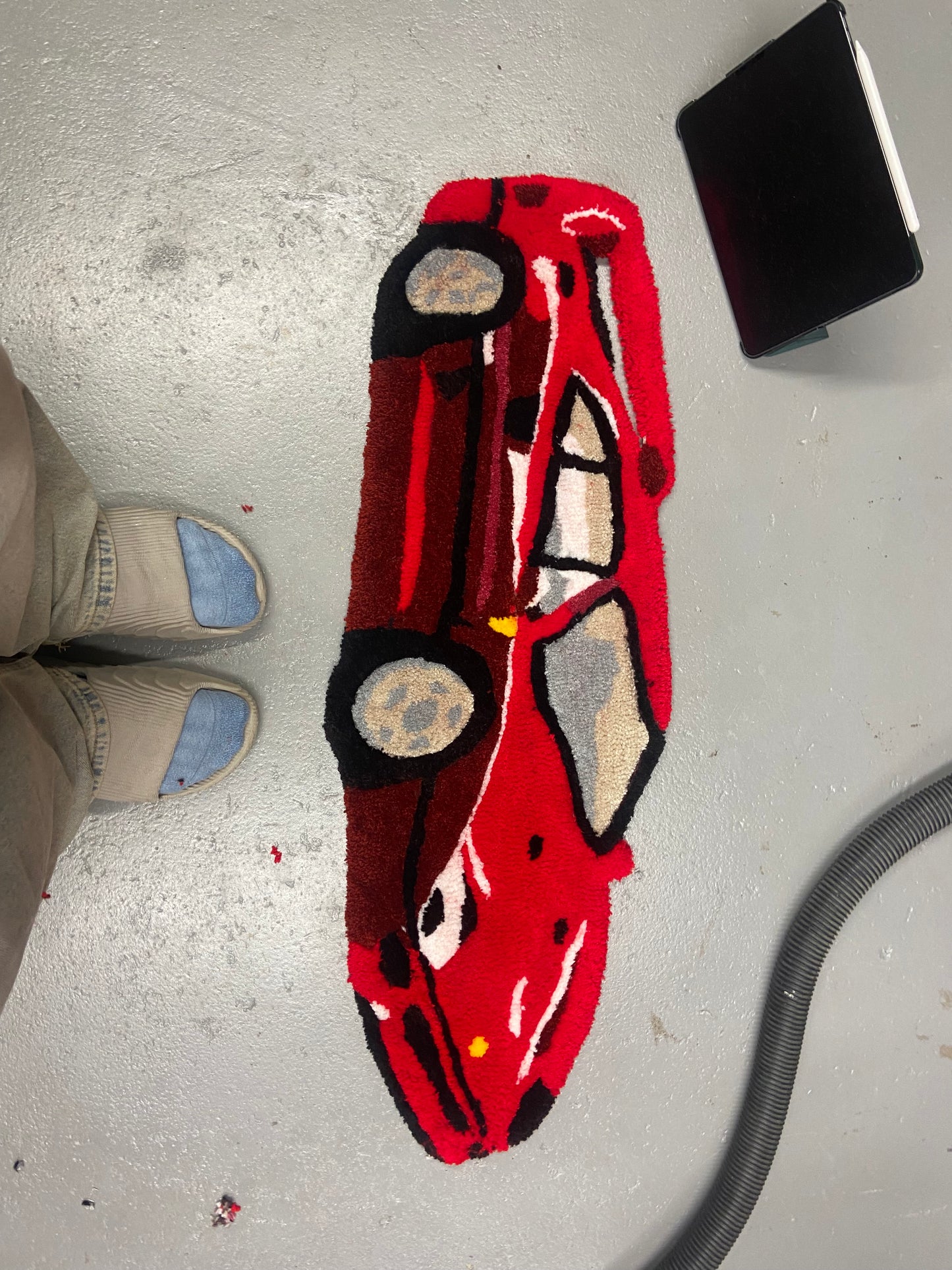 Ferrari F40 rug